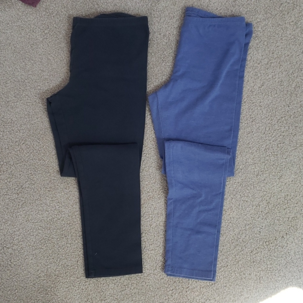 Girls leggings 2 pair